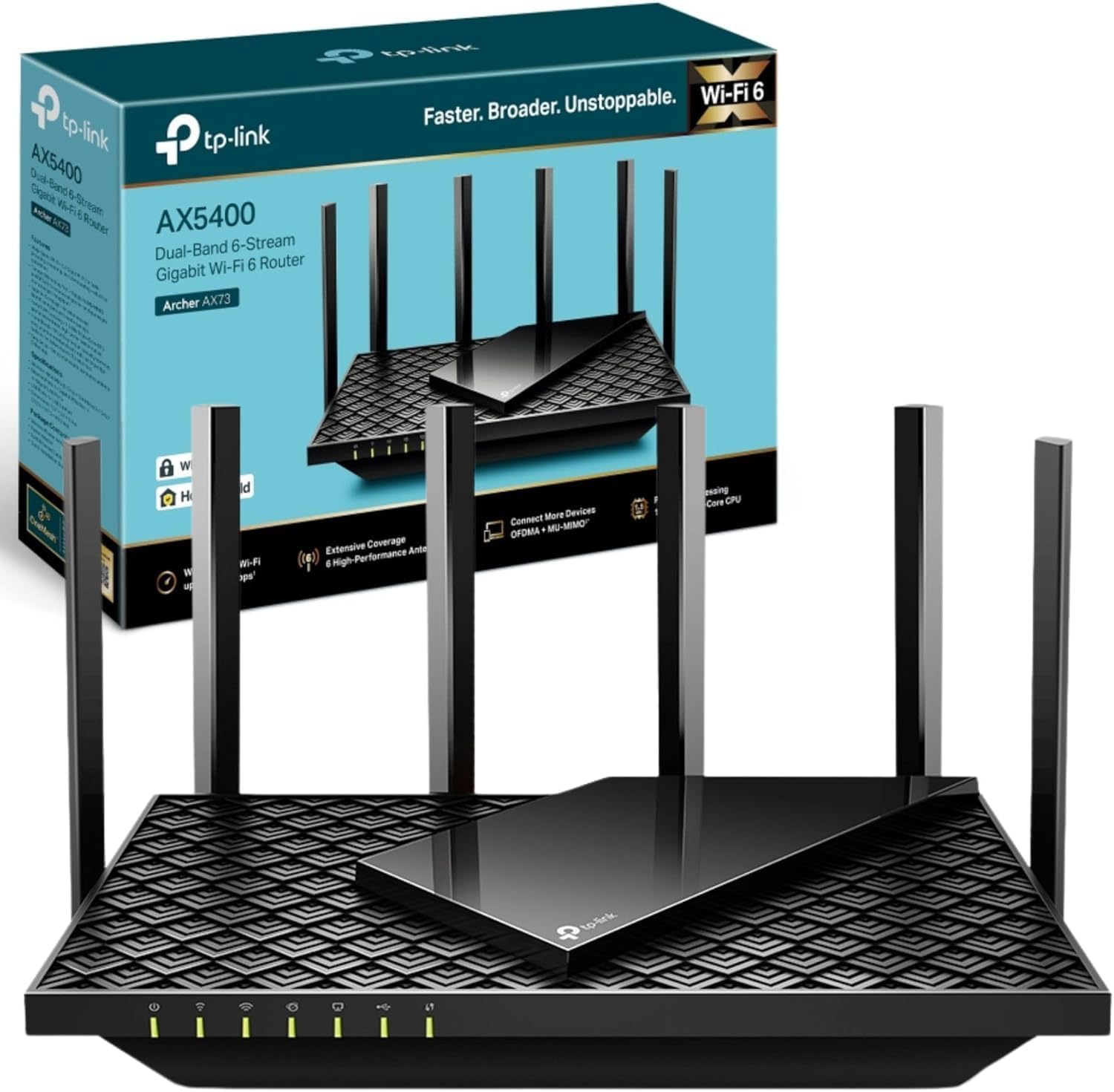 Next-Gen Wi-Fi 6 Router – TP-Link AX53 with Dual-Band Speed